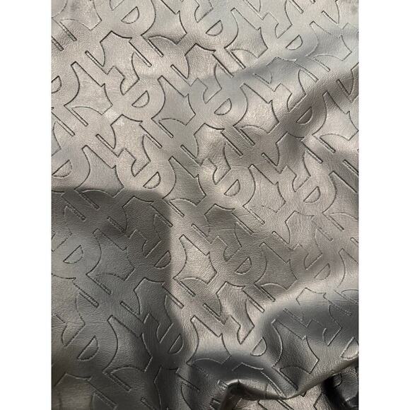 Black Filthy Rich Faux Leather Tote - Picture 5 of 5